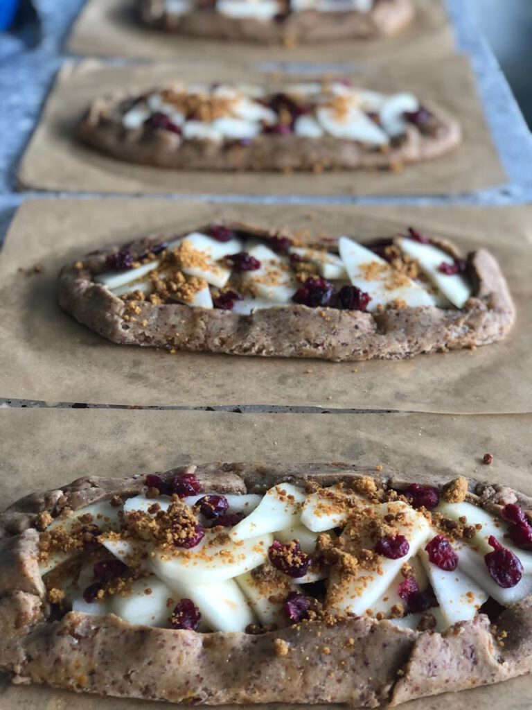 Galette integral de peras
