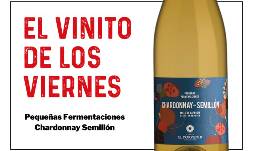 El vinito de los viernes: Pequeñas Fermentaciones Chardonnay Semillón