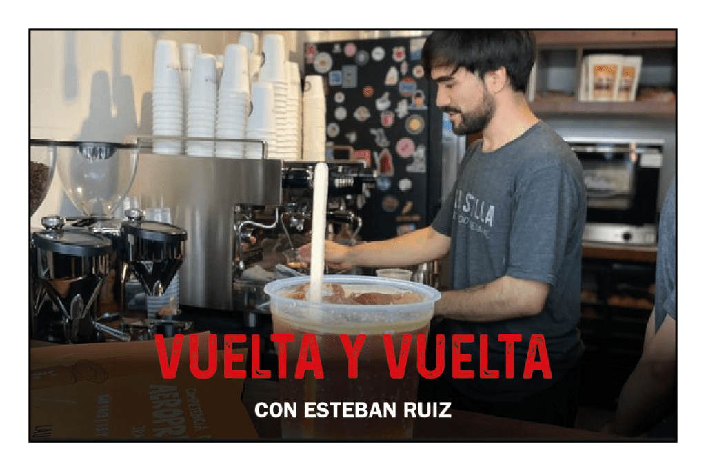 Vuelta y vuelta: Esteban Ruiz