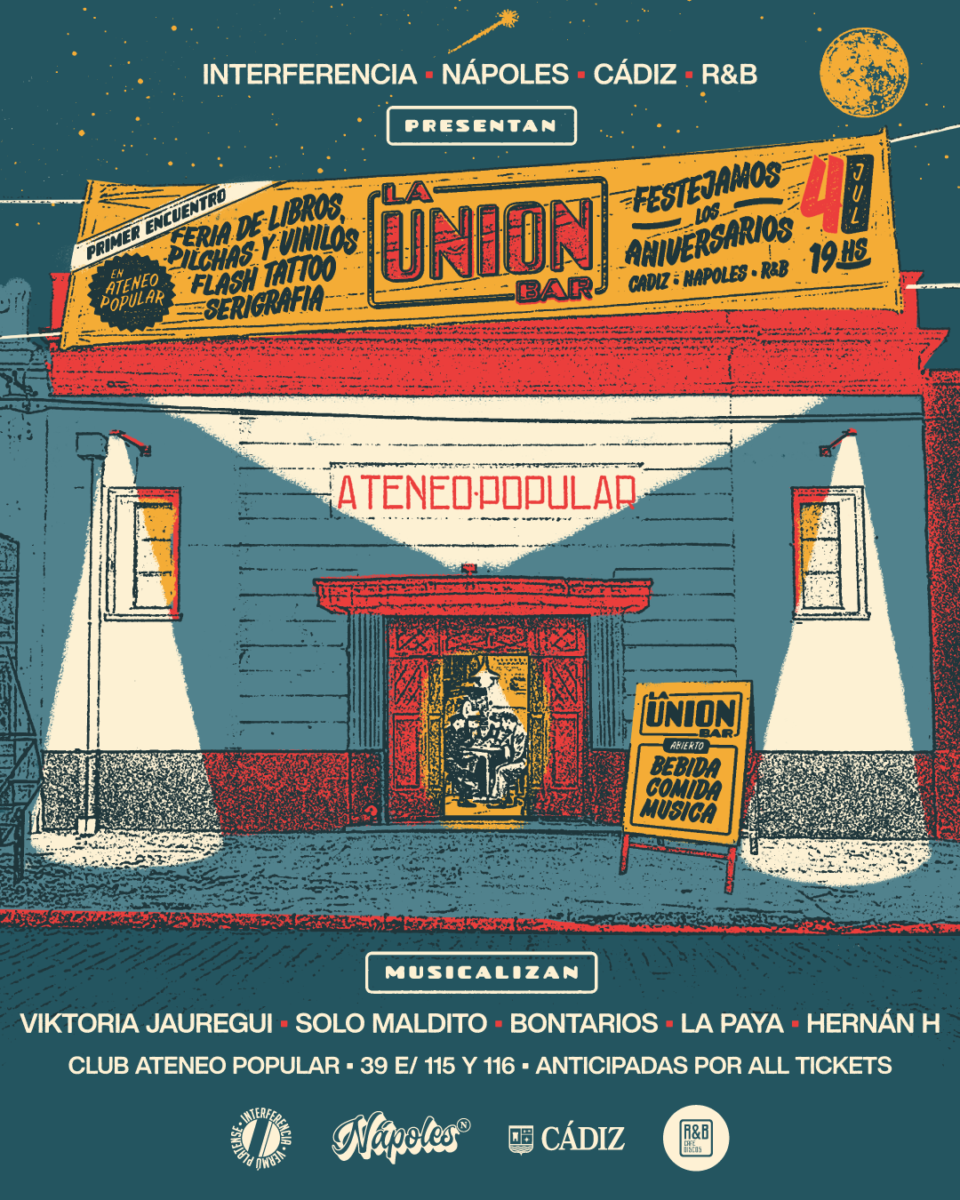 Nace Bar La Unión: gastronomía y cultura en Barrio Hipódromo