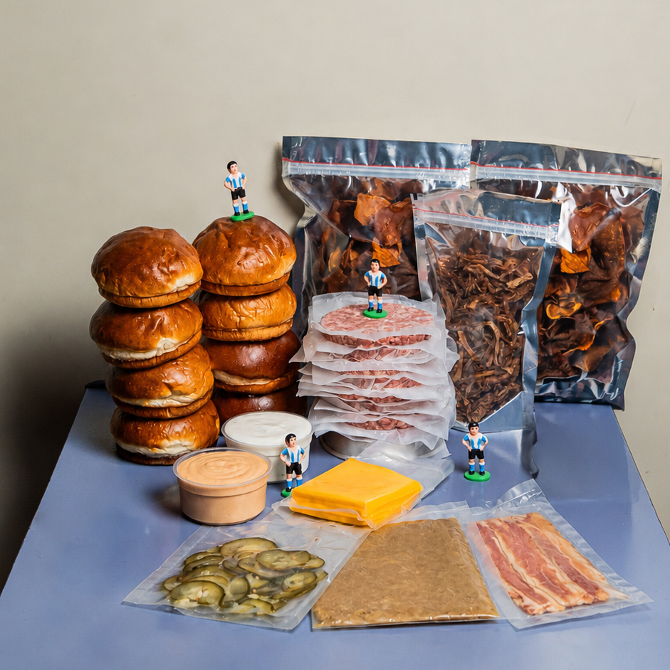 Kit Mundial: la experiencia Gule Burgers para armar en casa