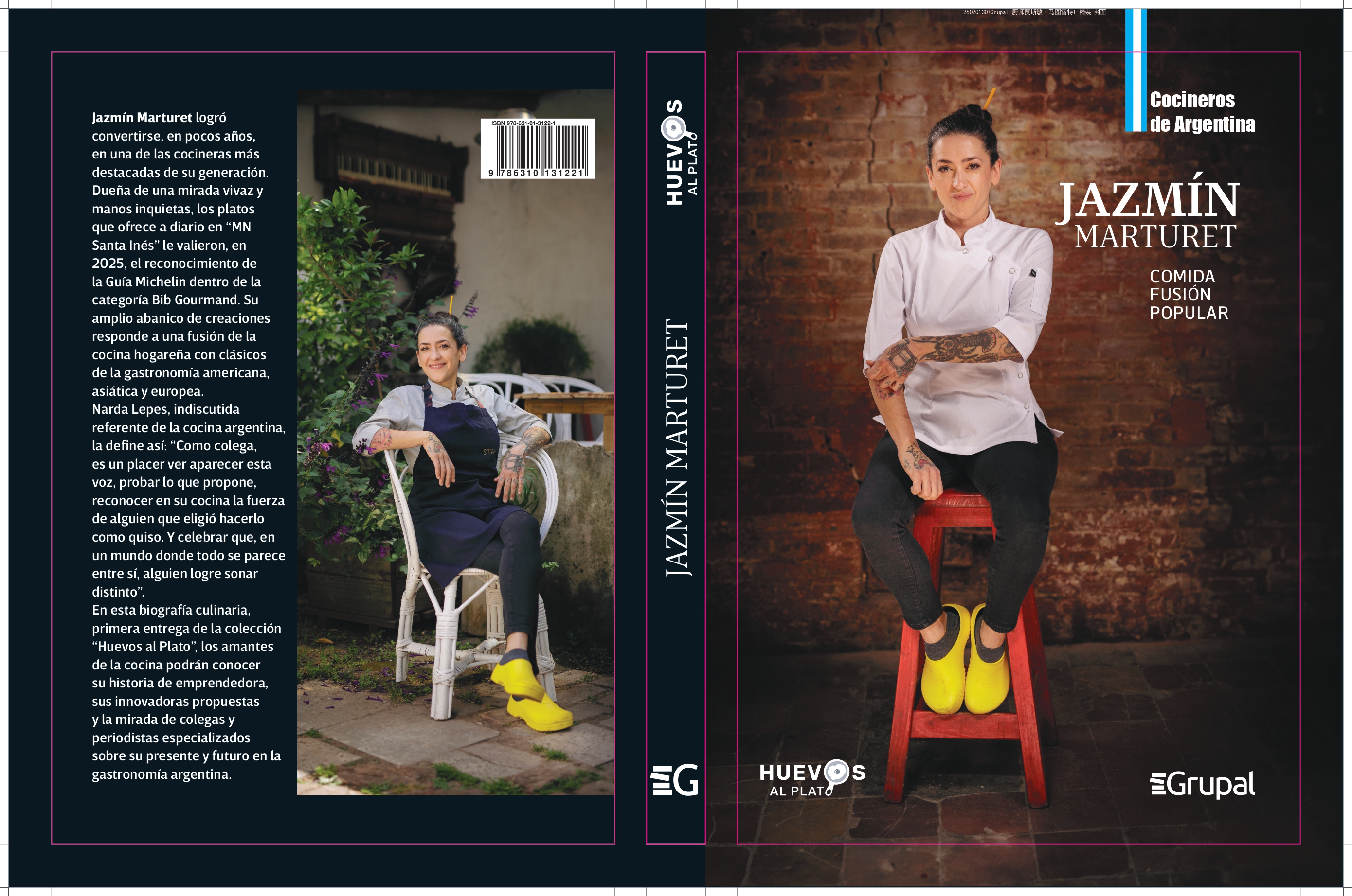 Jazmín Marturet presenta «Comida Fusión Popular» y lanza gira federal