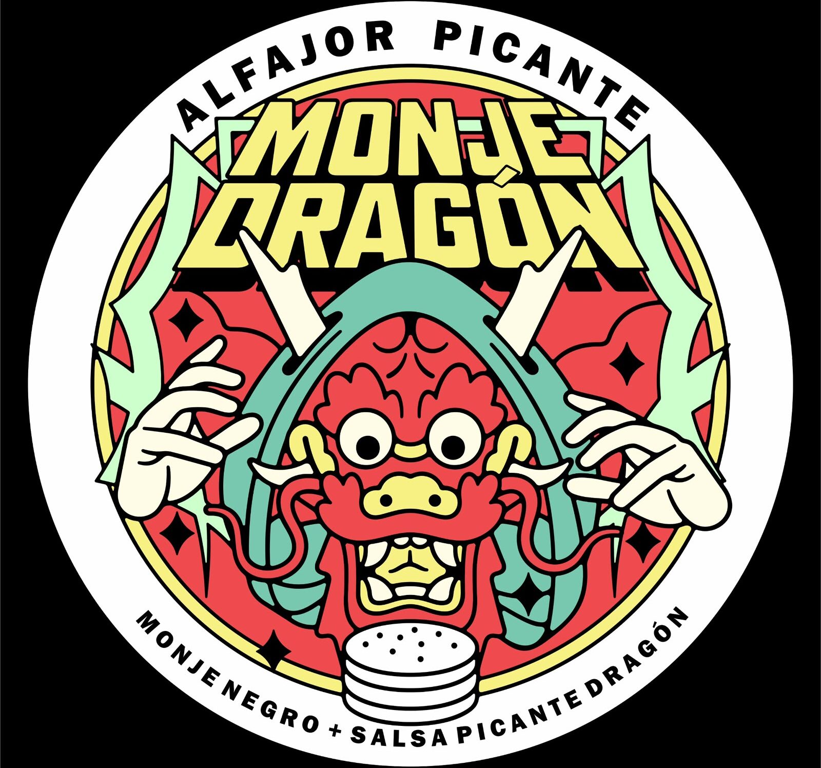 Se presenta Monje Dragón, el nuevo alfajor picante colaborativo en Astor