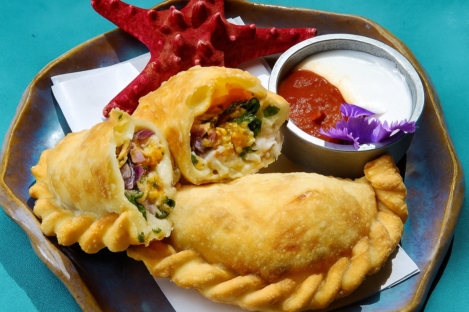 Empanadas de ceviche