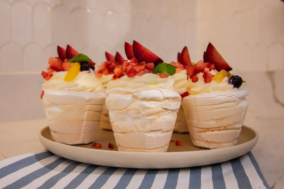 muffin de pavlova