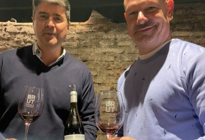 Federico Giménez Riili junto a Mario Rusmando